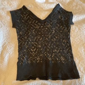 Yohji Yamamoto Y’s crochet vest